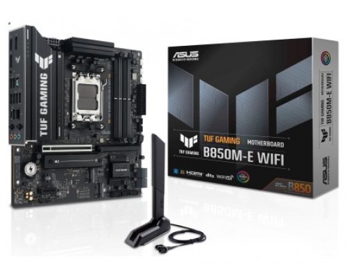 ASUS TUF GAMING B850M-E WIFI AMD B850 Zócalo AM5 micro ATX (Espera 4 dias)
