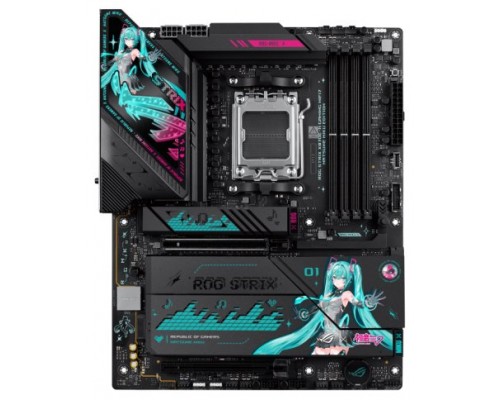 ASUS ROG STRIX X870E-H GAMING WIFI7 HATSUNE MIKU EDITION AMD X870E Z&oacute;calo AM5 ATX (Espera 4 dias)
