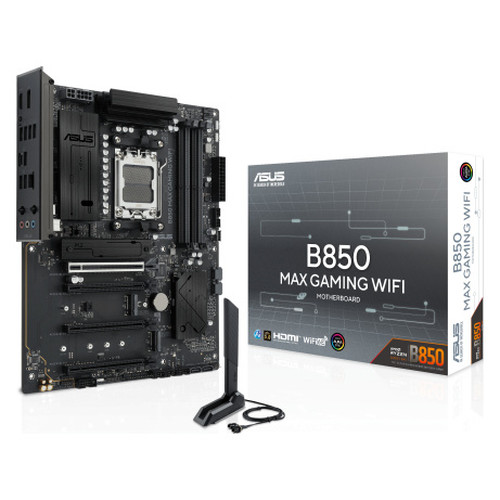 ASUS B850 MAX GAMING WIFI AMD B850 Z&oacute;calo AM5 ATX (Espera 4 dias)