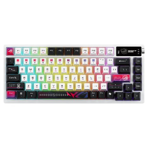 ASUS ROG Azoth X teclado Juego USB + RF Wireless + Bluetooth Negro, Blanco (Espera 4 dias)-SX30 ASUS ROG Azoth X teclado Juego USB + RF Wireless + Bluetooth Negro, Blanco (Espera 4 dias)