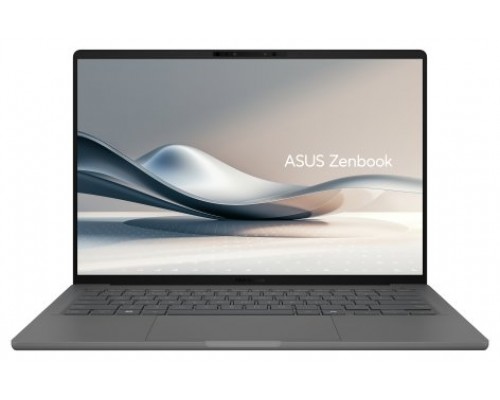 ASUS Zenbook A14 OLED UX3407RA-QD031W Copilot+ PC - Ordenador Portátil 14" WUXGA (Qualcomm Snapdragon X1E-78-100, 32GB RAM, 1TB SSD, Qualcomm Adreno GPU, Windows 11 Home) Gris Islandés - Teclado QWERTY español (Espera 4 dias)