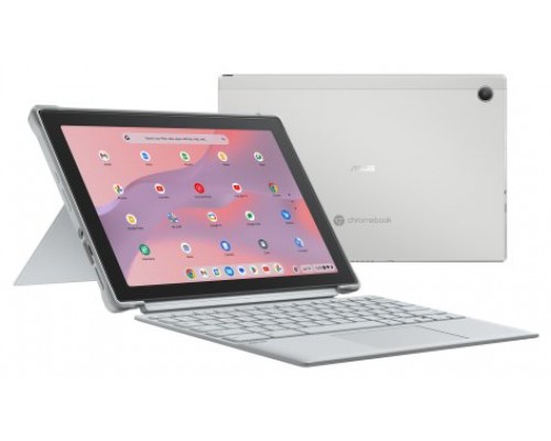 ASUS Chromebook CM30 Detachable CL3001DM2A-R70323 - Ordenador Portátil 10.51" WUXGA (ARM Cortex Kompanio 520, 8GB RAM, 128GB eMMC, ARM Mali-G52 MC2, ChromeOS) Plata Niebla - Teclado QWERTY español (Espera 4 dias)