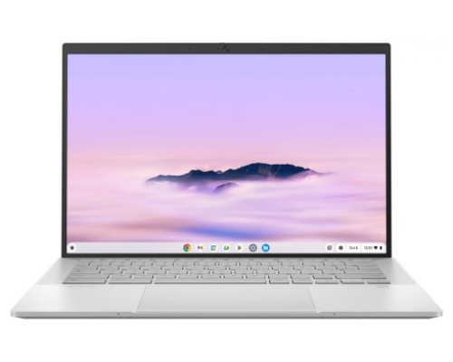 ASUS Chromebook Plus Enterprise CB54 CB5403CMA-QM0371 - Ordenador Portátil 14" WQXGA 120Hz (Intel Core Ultra 5 115U, 8GB RAM, 256GB SSD, Graphics, ChromeOS) Plateado Niebla - Teclado QWERTY español (Espera 4 dias)