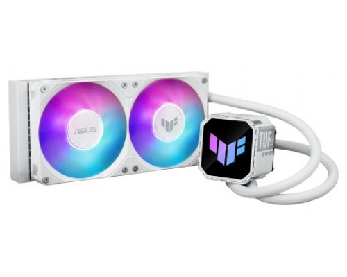 ASUS TUF GAMING LC III 240 ARGB WHT Procesador Sistema de refrigeración líquida todo en uno 12 cm Blanco (Espera 4 dias)