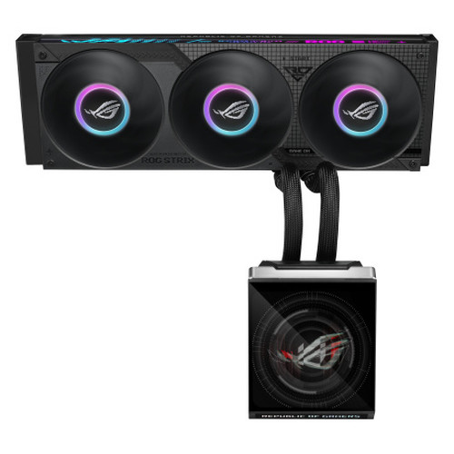 ASUS ROG Strix SLC IV 360 ARGB LCD Procesador Kit de refrigeración líquida 12 cm Negro 1 pieza(s) (Espera 4 dias)-SX20 ASUS ROG Strix SLC IV 360 ARGB LCD Procesador Kit de refrigeración líquida 12 cm Negro 1 pieza(s) (Espera 4 dias)
