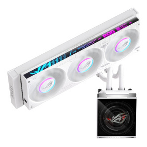 ASUS ROG STRIX SLC IV 360 ARGB LCD WHT Procesador Kit de refrigeración líquida 12 cm Blanco 1 pieza(s) (Espera 4 dias)-SX20 ASUS ROG STRIX SLC IV 360 ARGB LCD WHT Procesador Kit de refrigeración líquida 12 cm Blanco 1 pieza(s) (Espera 4 dias)