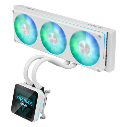 ASUS PRIME SLC II 360 ARGB LCD WHT Procesador Sistema de refrigeración líquida todo en uno 12 cm Blanco 1 pieza(s) (Espera 4 dias)-SX20 ASUS PRIME SLC II 360 ARGB LCD WHT Procesador Sistema de refrigeración líquida todo en uno 12 cm Blanco 1 pieza(s) (Espera 4 dias)