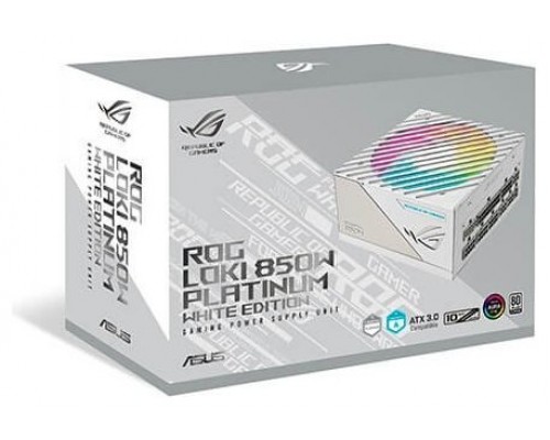 ASUS ROG Loki SFX-L 850W Platinum White unidad de fuente de alimentación 24-pin ATX Blanco (Espera 4 dias)