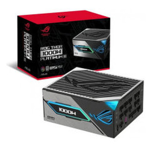 ASUS ROG -THOR-1000P3-GAMING unidad de fuente de alimentación 1000 W 20+4 pin ATX ATX Negro (Espera 4 dias)-SX20 ASUS ROG -THOR-1000P3-GAMING unidad de fuente de alimentación 1000 W 20+4 pin ATX ATX Negro (Espera 4 dias)