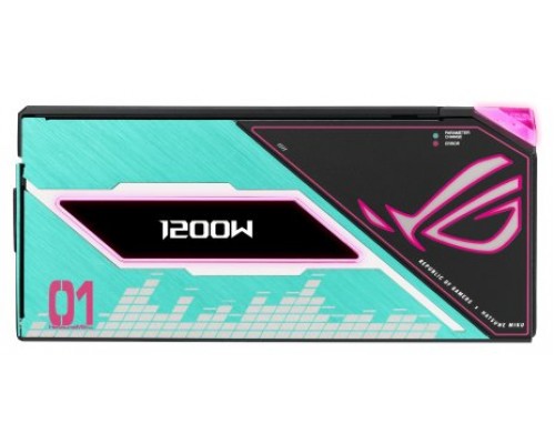 ASUS ROG -THOR-1200P3-MIKU unidad de fuente de alimentación 1200 W 20+4 pin ATX ATX Multicolor (Espera 4 dias)