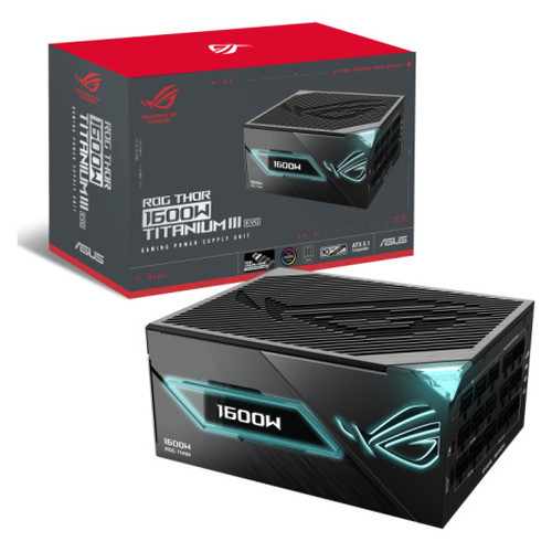 ASUS ROG -THOR-1600T3-GAMING-EVO unidad de fuente de alimentación 1600 W 20+4 pin ATX ATX Gris (Espera 4 dias)-SX20 ASUS ROG -THOR-1600T3-GAMING-EVO unidad de fuente de alimentación 1600 W 20+4 pin ATX ATX Gris (Espera 4 dias)