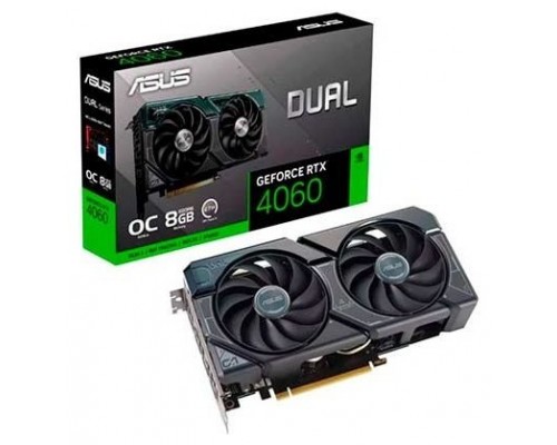 ASUS VGA NVIDIA DUAL-RTX4060-O8G-V2 - 8GB GDDR6 -