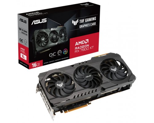 TARJETA GRAFICA ASUS TUF RX 7800XT OC 16GB GAMING· (Espera 4 dias)