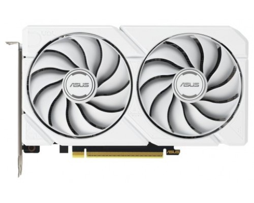 ASUS Dual -RX9060XT-16G-WHITE AMD Radeon RX 9060 XT 16 GB GDDR6 (Espera 4 dias)