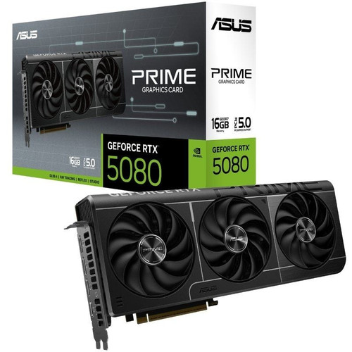 ASUS Prime -RTX5080-16G NVIDIA GeForce RTX 5080 16 GB GDDR7 (Espera 4 dias)