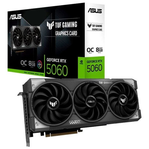 VGA ASUS TUF RTX 5060 OC GAMING 8Gb GDDR7 3xDP 1xHDMI-SX20 VGA ASUS TUF RTX 5060 OC GAMING 8Gb GDDR7 3xDP 1xHDMI