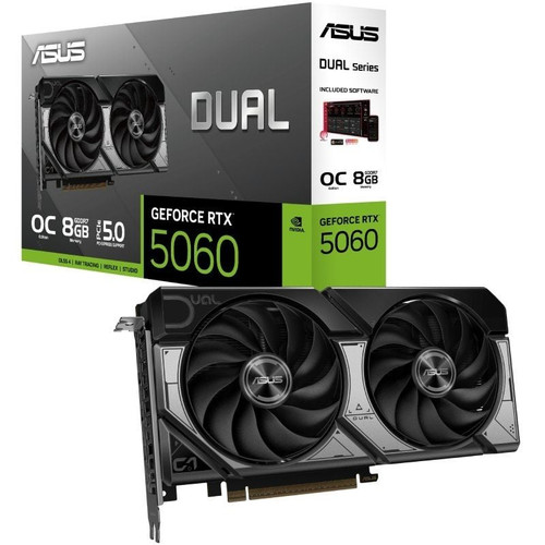 ASUS VGA NVIDIA DUAL RTX 5060 O8G 8GB DDR7-IA20 ASUS VGA NVIDIA DUAL RTX 5060 O8G 8GB DDR7