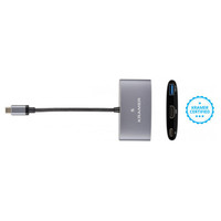 KRAMER KDOCK-1 USB-C HUB MULTIPORT ADAPTER 1 USB 2.0/3.0 (91-00016099) (Espera 4 dias)-SX30 KRAMER KDOCK-1 USB-C HUB MULTIPORT ADAPTER 1 USB 2.0/3.0 (91-00016099) (Espera 4 dias)