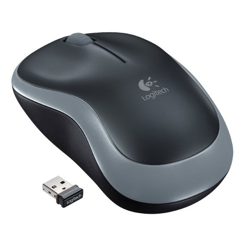 RATON LOGITECH M185 GRIS-DU30 RATON LOGITECH M185 GRIS