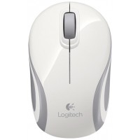 RATON LOGITECH WIRELESS M187 MINI BLANCO