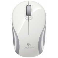 RATON LOGITECH WIRELESS M187 MINI BLANCO