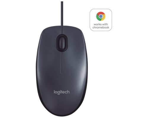 Logitech B100 Optical Usb Mouse f/ Bus. Factor