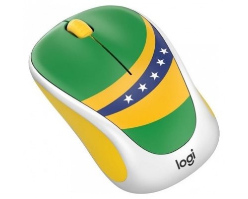 Mouse Logitech Wireless M238 World Cup Edition Brasil