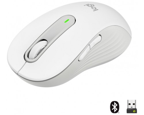 Mouse Logitech Wireless Signature M650 L Color Blanco