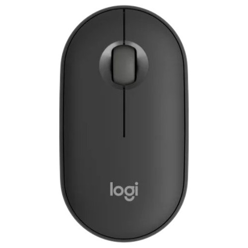 RATON LOGITECH PEBBLE MOUSE M350S GRAFITO BLUETOOTH PILAS