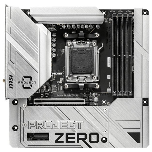 PLACA MSI B650M PROJECT ZERO,BTF,AMD,AM5,B650,4DDR5,256GB,HDMI+DP,4SATA3/6G+2M.2,9USB3.2,2.5GB+WIFI6E+BT5.3,MATX (Espera 4 dias)-SX20 PLACA MSI B650M PROJECT ZERO,BTF,AMD,AM5,B650,4DDR5,256GB,HDMI+DP,4SATA3/6G+2M.2,9USB3.2,2.5GB+WIFI6E+BT5.3,MATX (Espera 4 dias)
