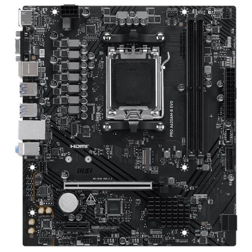 MSI Placa Base PRO A620AM-B EVO mATX AM5-IA20 MSI Placa Base PRO A620AM-B EVO mATX AM5