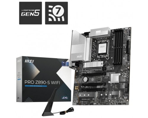 PLACA BASE MSI PRO Z890-S WIFI ATX 4XDDR5