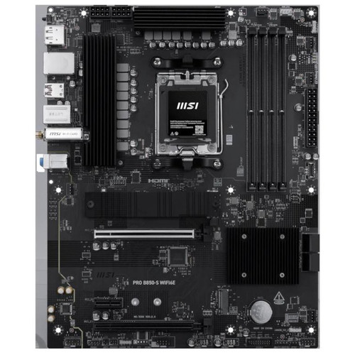 MSI Placa Base PRO B850-S WIFI6E DDR5 ATX AM5-IA20 MSI Placa Base PRO B850-S WIFI6E DDR5 ATX AM5