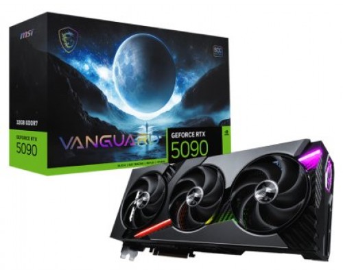 MSI GeForce RTX 5090 32G VANGUARD SOC NVIDIA 32 GB GDDR7 (Espera 4 dias)