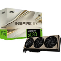 VGA MSI RTX 5080 16G INSPIRE 3X OC BLACK,RTX5080,16GB,GDDR7,256BIT,3DP+1HDMI (3 VENTILADORES) (Espera 4 dias)-SX20 VGA MSI RTX 5080 16G INSPIRE 3X OC BLACK,RTX5080,16GB,GDDR7,256BIT,3DP+1HDMI (3 VENTILADORES) (Espera 4 dias)