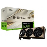 MSI GeForce RTX 5070 12G INSPIRE 3X OC NVIDIA 12 GB GDDR7 (Espera 4 dias)