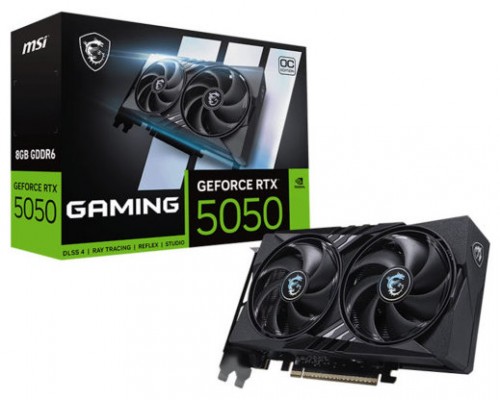 VGA MSI RTX 5050 8G GAMING OC,NV,RTX5050,8GB (Espera 4 dias)