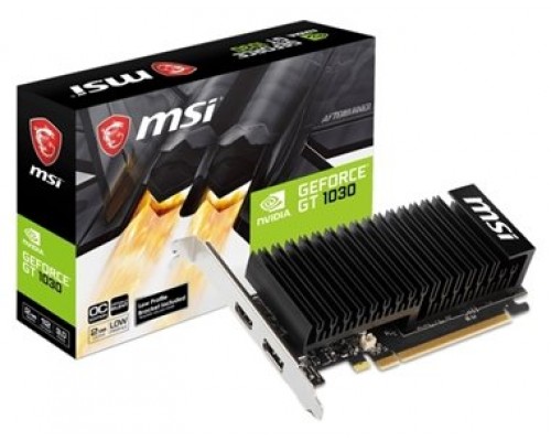 MSI VGA NVIDIA GT 1030 2GHD4 LP OC 2GB DDR4