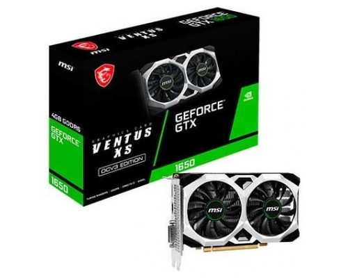 TARJETA GRAFICA MSI GTX 1650 D6 VENTUS XS OCV3