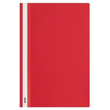 DOHE Dossiers fastener PP lomo personalizable A4 rojo-IR43 DOHE Dossiers fastener PP lomo personalizable A4 rojo