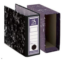 DOHE Caja archivador A-Z sin rado cuarto natural