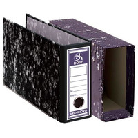 DOHE Caja archivador A-Z sin rado cuarto apaisado