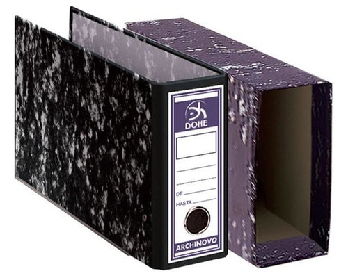 DOHE Caja archivador A-Z sin rado cuarto apaisado