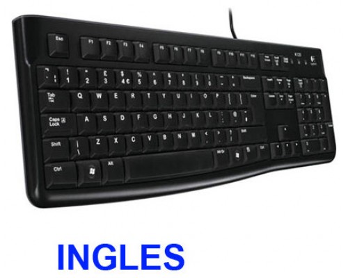 Teclado Logitech Oem K120 Ingles For Bussines (oem)