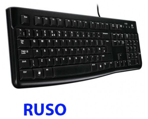 TECLADO LOGITECH OEM K120 RUSO FOR BUSSINES (OEM) USB