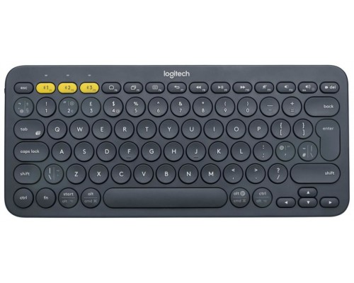 TECLADO LOGITECH K380 DARK GREY MULTIDISPOSITIVO (UK) ·Desprecintados (Espera 4 dias)