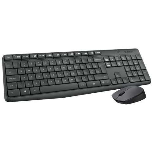 COMBO TECLADO RATON LOGITECH MK235 RF INALAMBRICO GRIS PORTUGUES-SX30 COMBO TECLADO RATON LOGITECH MK235 RF INALAMBRICO GRIS PORTUGUES