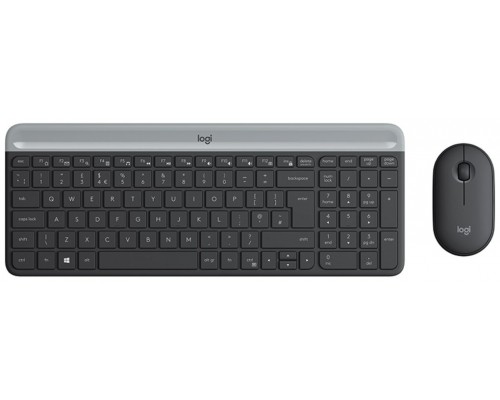 Logitech - MK470 Slim Pack Inalambrico USB Teclado 12