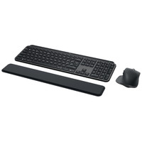 LOGITECH Combo teclado mas raton MX Keys Combo for Bussiness teclado Rat&oacute;n incluido Oficina RF Wireless + Bluetooth QWERTY Espa&ntilde;ol Grafito