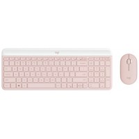 Teclado Logitech Mk470 Slim Combo Rosa P/n:920-011317